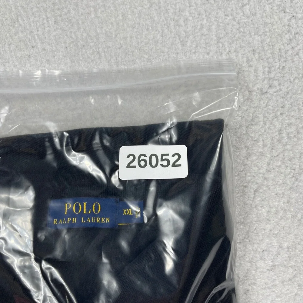 Polo Ralph Lauren Polo Shirt Mens XXL Black Red Pony Classic Preppy Old Money